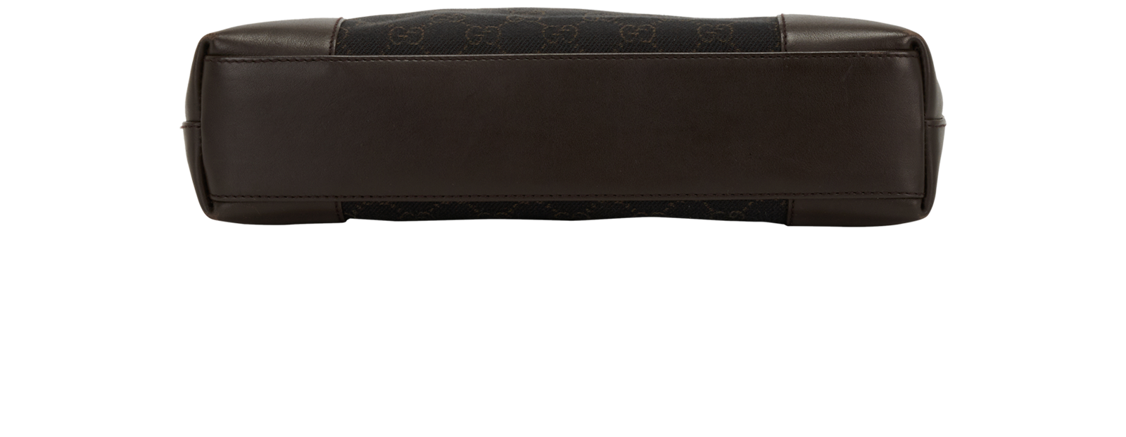 Vintage GG Shoulder Bag, &pound;350, Handbags, Brown, Leather, Top view